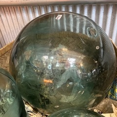 浮き玉　ガラス玉　レトロやアンティーク、ガーデニング好きな人に！　ひとつ1500円の画像