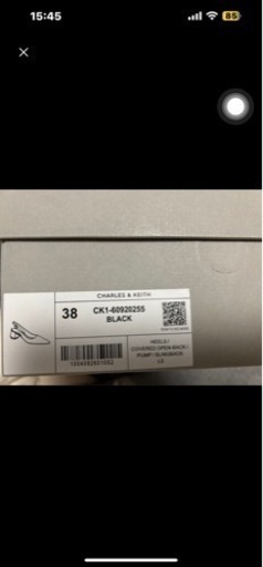 CHARLES & KEITH チャールズアンドキース　ヒール　パンプス　ビジネス　オフィス　カジュアル　スリングバック
