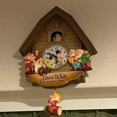 【ディズニー/振り子時計】メロディー/白雪姫/掛け時計/Disney