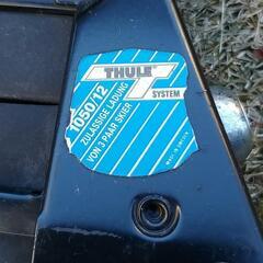 ■THULEスキー/スノーボードキャリア（32×23スクエアバー専用、品番:1050/12）の画像