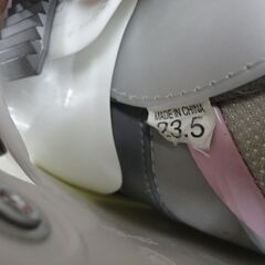 23.5㎝ スキーブーツ KAZAMA アウトソール273㎜ A規格 大人用 スキー靴 ホワイト 西岡店の画像