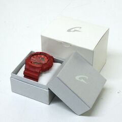 基本動作確認済み CASIO G-SHOCK GA-110AC レッド アナログデジタル カジュアル スポーツ カシオ Gショック 24年1月電池交換済 腕時計 札幌市 清田区 平岡の画像