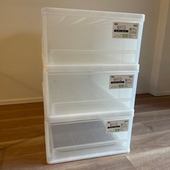 【無料】今から収納ケース3つ回収しに来て頂ける方を探してます