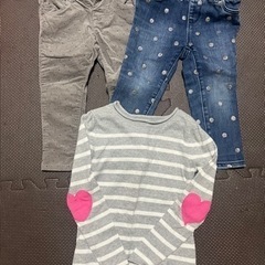 2歳用ズボン　2着、服4歳用