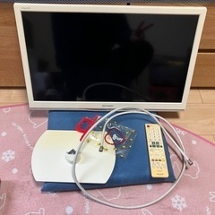 決まりました。24インチ液晶テレビ2014年製　B-casカード付き