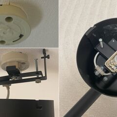 [定価73%OFF] IKEAシーリング＆リモコンLED電球 セット SKURUP＆TRÅDFRI スクルプ&トロードフリの画像