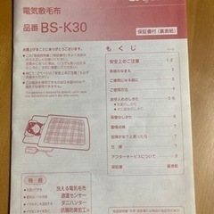 ホットカーペット(電気敷毛布)の画像