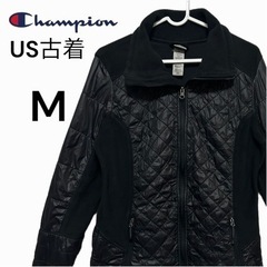 US古着！Champion/チャンピオン　フリースジャケット　レ...