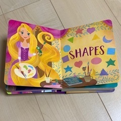 ディズニー プリンセス 英語 絵本 Disney アリエル ラプンツェルの画像