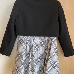 入学式　フォーマルワンピース　130の画像