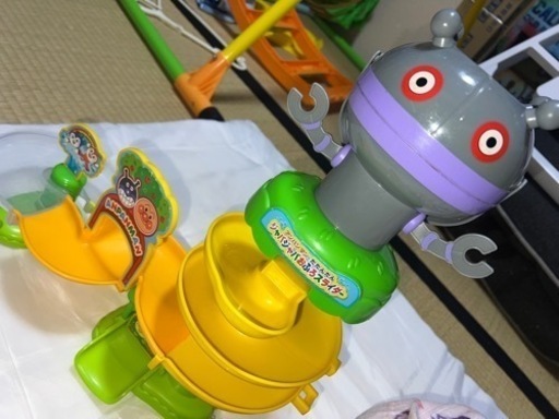 アンパンマンとだだんだん　ジャバジャバお風呂スライダー