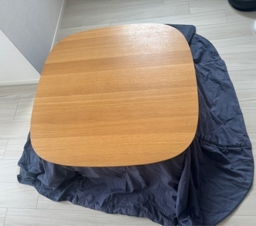 無印良品　正方形こたつ　ナチュラルＭＪ‐ＫＳ１‐Ｎ
