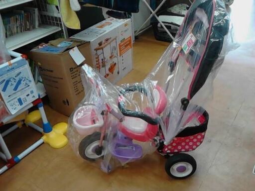 ides アイデス 三輪車 カーゴサンシェード ミニーマウス　A593