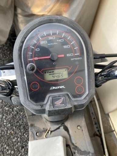 マットブラック　中古原付き　ダンク　50cc