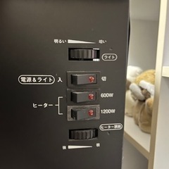 暖炉型ファンヒーターの画像