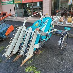 クボタ　玉ねぎ堀取機　歩行収穫機