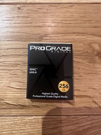 アクセサリー ProGrade SDXC UHS-II V60 GOLD 256GB