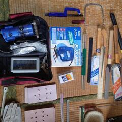 木工工具　電動工具一式の画像