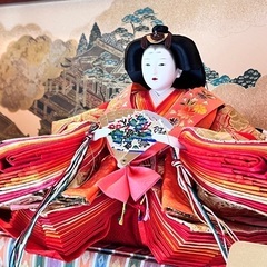 【高級西陣織　玉雅作】 雛人形　七段飾り　の画像