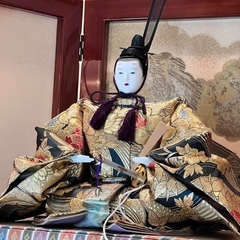 【高級西陣織　玉雅作】 雛人形　七段飾り　の画像