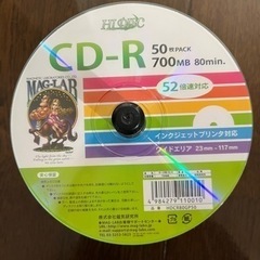 無料にします　CD-R DVD-Rの画像