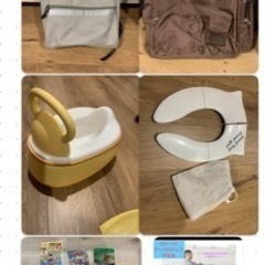 2〜4歳　お得6点セット　おまる　マザーバック　携帯便座　DVD...
