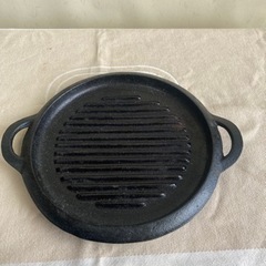 ひとり焼肉セット　鋳鉄製プレート　アルミ製炉台　BBQ キャンプ　アウトドアの画像