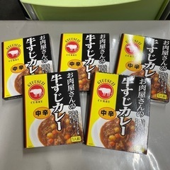 お肉屋さんの牛すじカレ　中辛