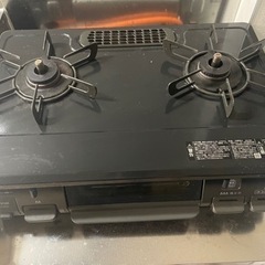 ガスコンロ2口の画像