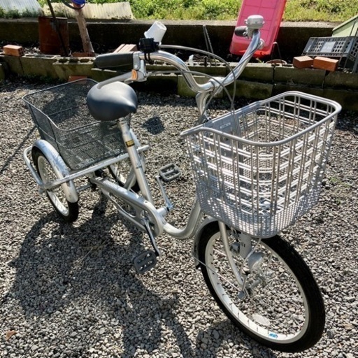 お取引感謝【使用頻度少】３輪自転車・変速無し・一部タッチアップあり・中古