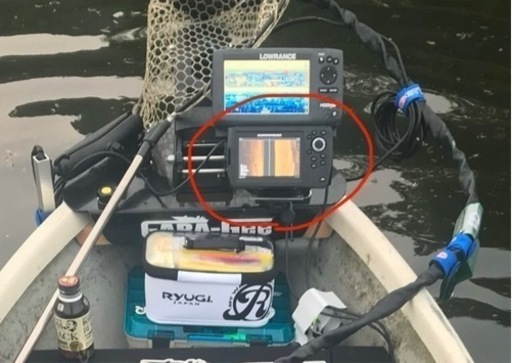 ハミンバード　ヘリックス5 魚探