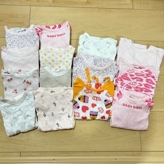 【決まりました！】短肌着 長肌着 50～60cm 