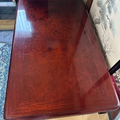 本日お昼に処分します‼️頑丈なテーブルです‼️奥行き145✖️幅...