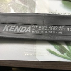 MTB マウンテンバイク 650B タイヤチューブの画像