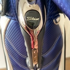 キャディーバッグ　タイトリストの画像