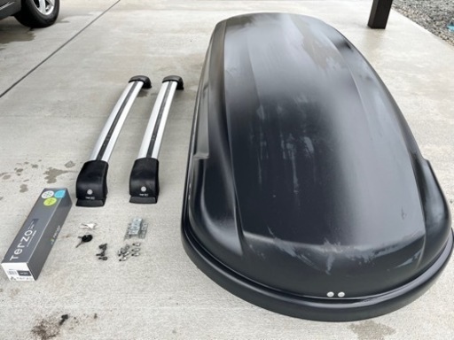 TERZO ルーフボックス　ORCA ベースキャリアセット