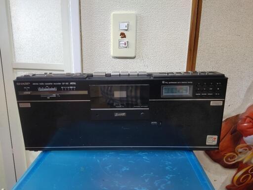 希少！　メタルテープ対応　SHARP　THEサーチャーGF-8B　作動品　出品にあたりベルト交換済