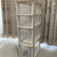 美品　すきま収納　横幅22センチ　キッキン　便利　ストック　食材等　の画像