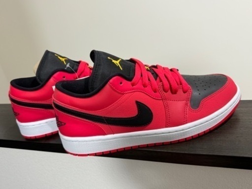 靴/バッグ Air jordan 1 low Siren red Black white 26.5cm