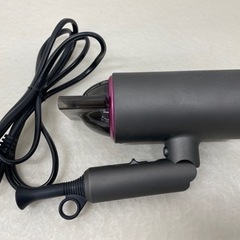 ヘアドライヤー 大風量 速乾 グレー 軽量 折り畳み式 マイナス...
