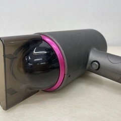 ヘアドライヤー 大風量 速乾 グレー 軽量 折り畳み式 マイナスイオン 風量3段階 ヘアケア ツヤ髪 RCY-7004 ダイソン風 動作品の画像