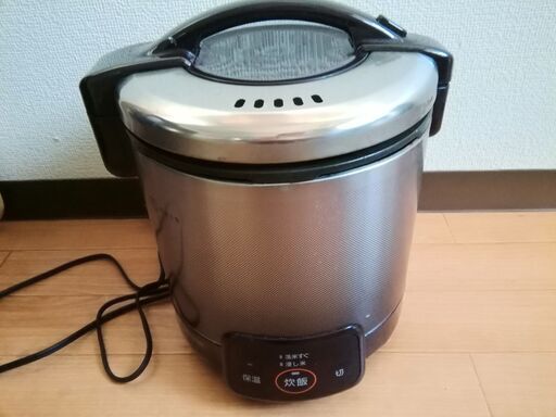 リンナイ ガス炊飯器 都市ガス用 5合 RR-050VQT-DB 2022年製