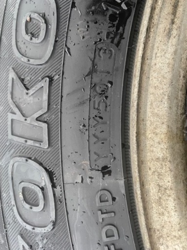 175/80 R15 90Qアルミ付きスタッドレスタイヤ4本　アルミホイール(タイヤ付き)買取