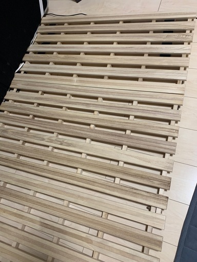 1/25 or 26限定！桐素材折りたたみ可能すのこ