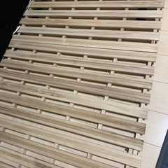 1/25 or 26限定！桐素材折りたたみ可能すのこ