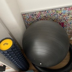 筋膜ローラー&バランスボール
