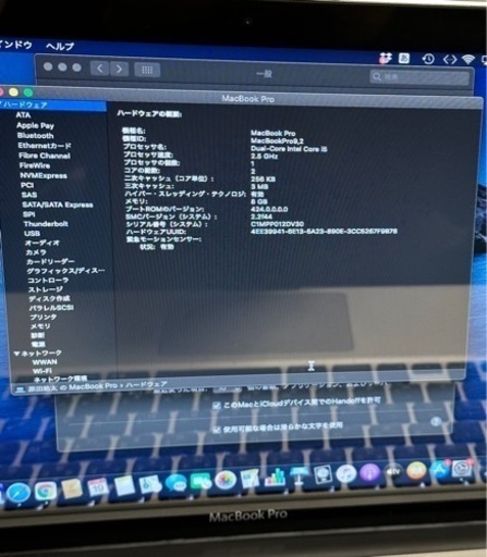 値下げしました。【SSD換装デュアルストレージ】MacBook Pro（Mid 2012） Samsung 860 EVO