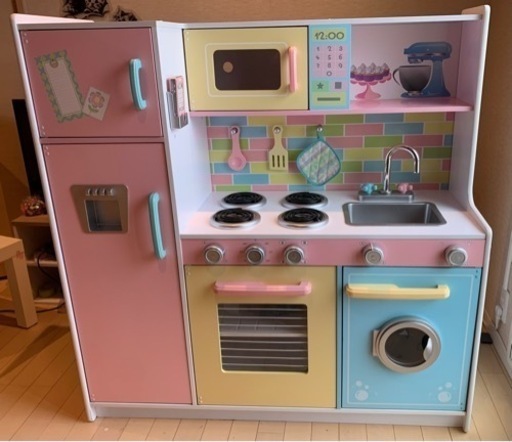 キッドクラフト キッチン おもちゃ おままごと　木製キッチンセット