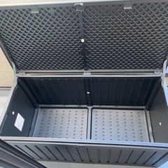 屋外収納ベンチ(購入価格¥12800)の画像