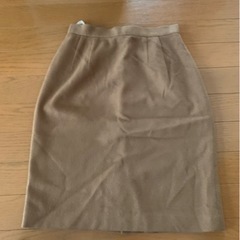 VIVAYOU  タイトスカート　ミニ　カシミヤ混　昭和レトロ